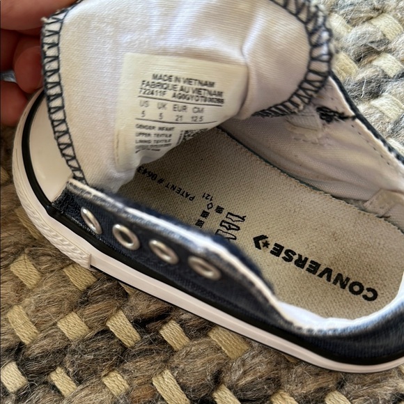 Converse Navy Toddler Shoe - Picture 6 of 8